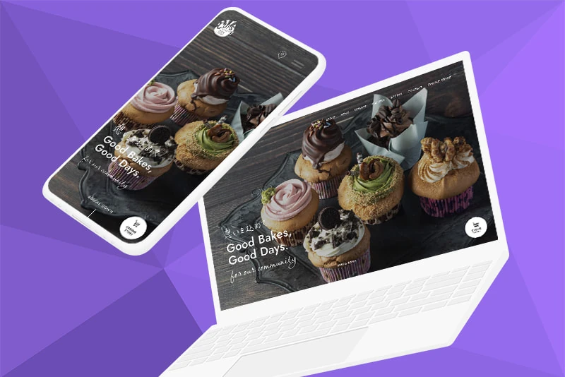 和歌山市のカフェ、CUPS様のホームページを制作いたしました。